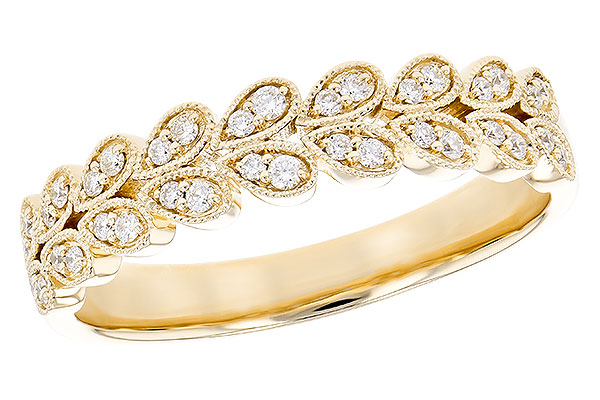 14K Yellow Gold Diamond Anniversary Band