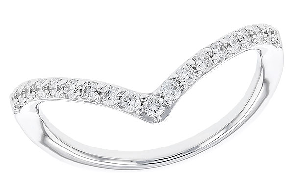 14K White Gold Diamond Anniversary Band