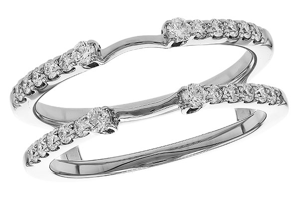 14K White Gold Diamond Ring Enhancer