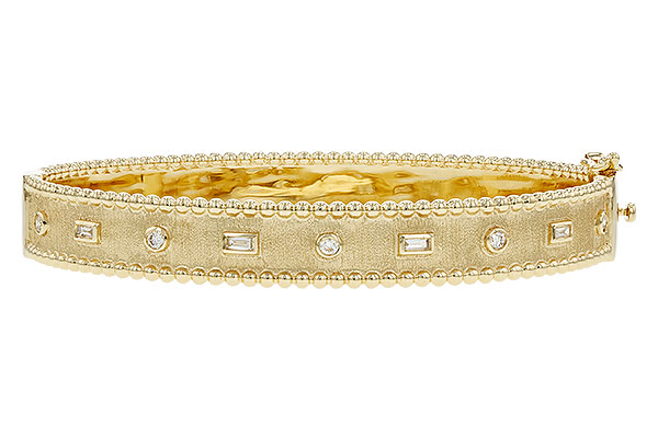 14K Yellow Gold Diamond Bracelet