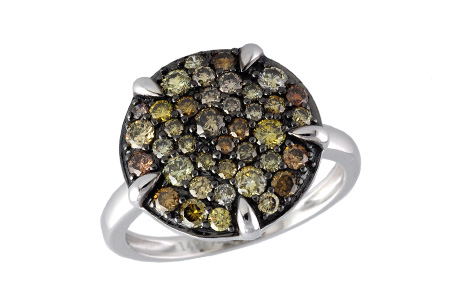 14K White Gold Ring