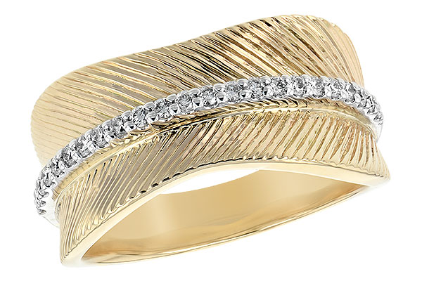 14K Two-Tone Diamond Anniversary Band