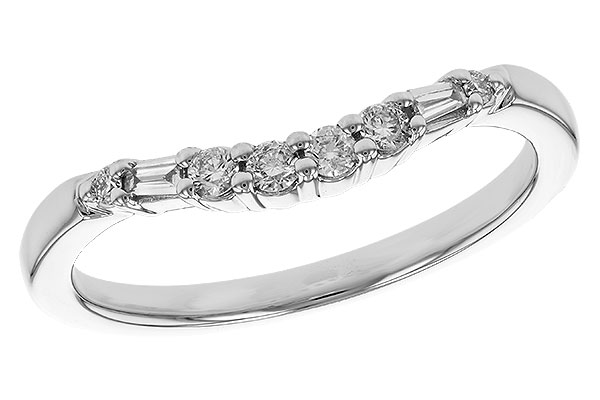 14K White Gold Diamond Ring Enhancer