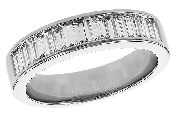 14K White Gold Diamond Anniversary Band