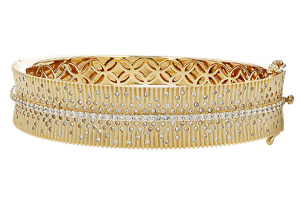 14K Yellow Gold Diamond Bracelet