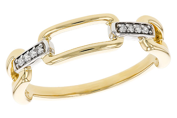 14K Two-Tone Diamond Ring