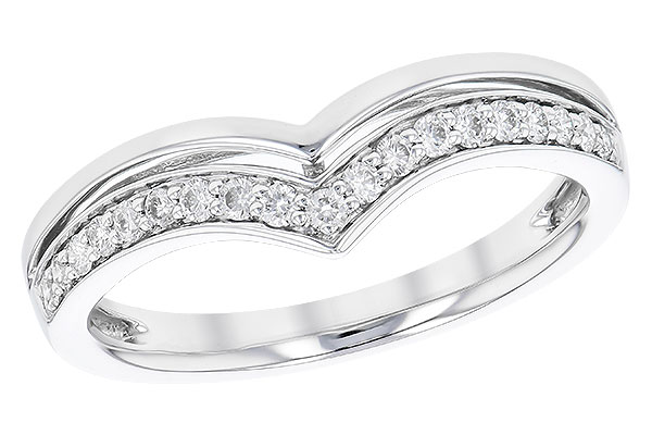 14K White Gold Diamond Ring Enhancer