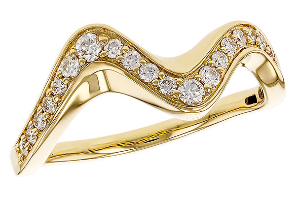 14K Yellow Gold Diamond Ring