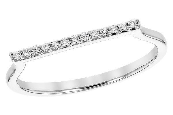 14K White Gold Diamond Ring