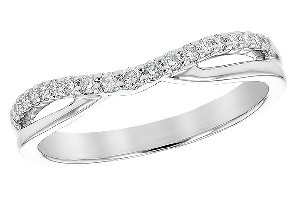 14K White Gold Diamond Ring Enhancer