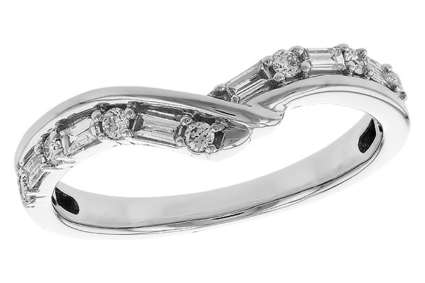 14K White Gold Diamond Ring Enhancer
