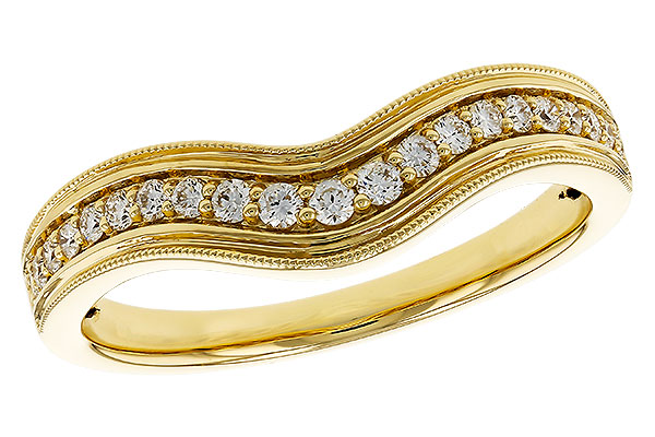 14K Yellow Gold Diamond Ring Enhancer