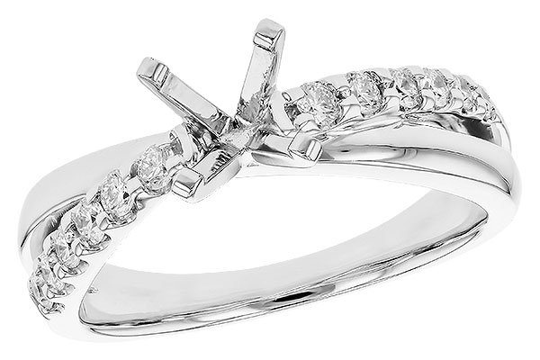 14K White Gold Diamond Anniversary Band