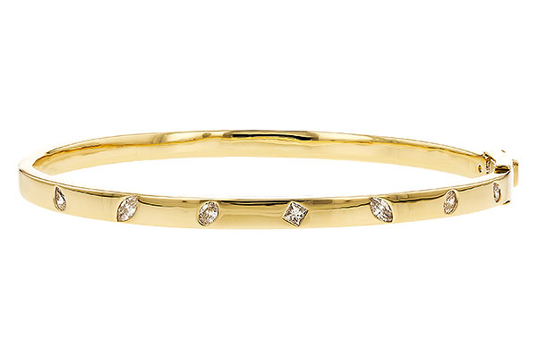 14K Yellow Gold Diamond Bracelet