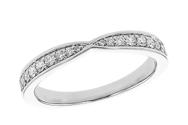 14K White Gold Diamond Ring Enhancer