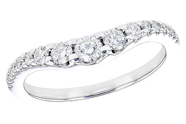 14K White Gold Diamond Ring Enhancer