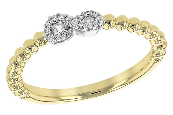 14K Two-Tone Diamond Ring