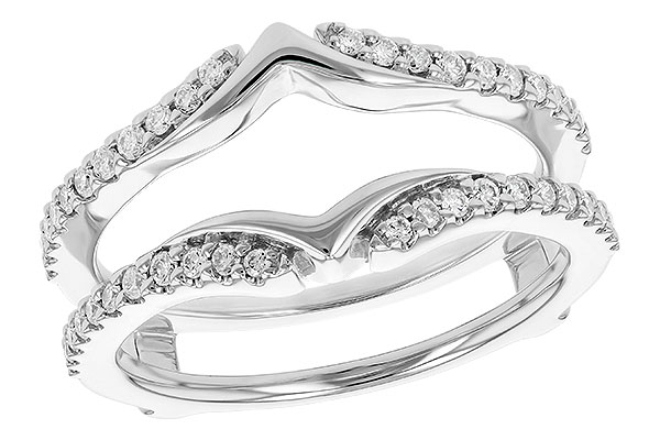 14K White Gold Diamond Ring Enhancer