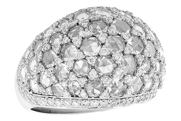 14K White Gold Diamond Anniversary Band
