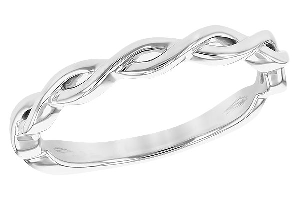 14K White Gold Anniversary Band