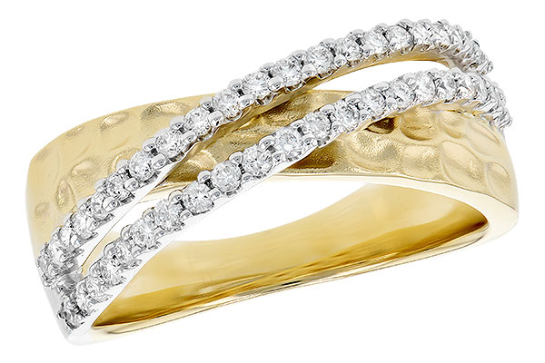 14K Yellow Gold Diamond Anniversary Band