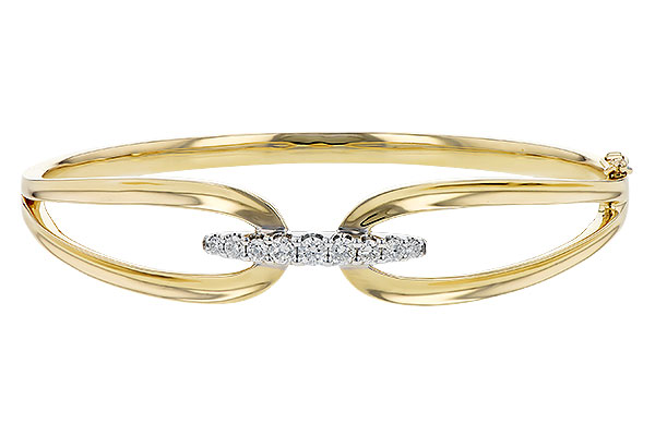 14K Yellow Gold Diamond Bracelet