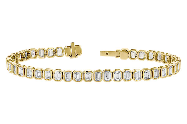 14K Yellow Gold Diamond Bracelet
