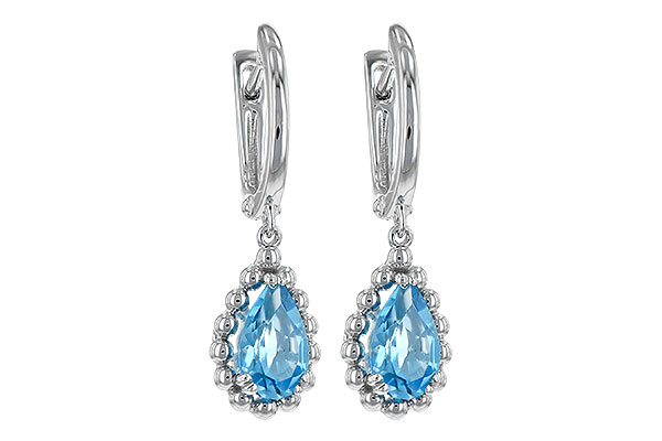 14K White Gold Earrings