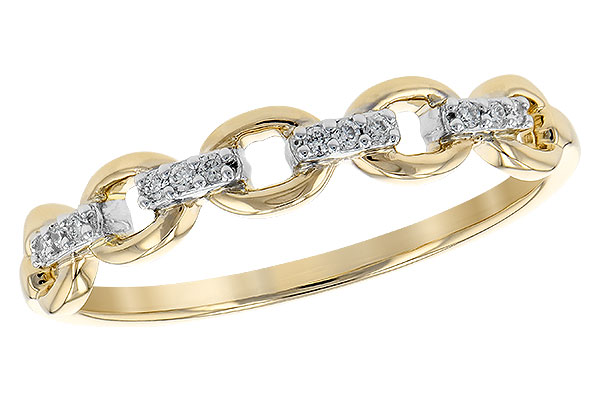 14K Yellow Gold Diamond Anniversary Band