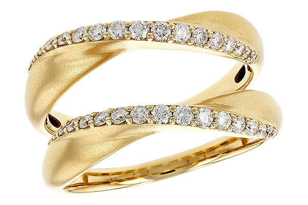 14K Yellow Gold Diamond Ring Enhancer