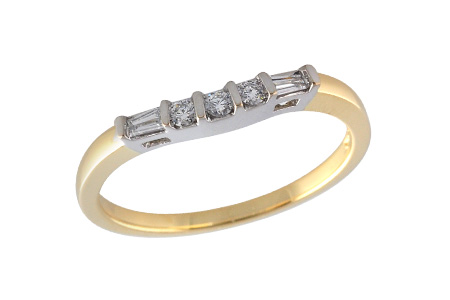 14K Yellow Gold Diamond Ring Enhancer