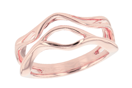 14K Rose Gold Anniversary Band