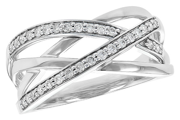 14K White Gold Diamond Anniversary Band