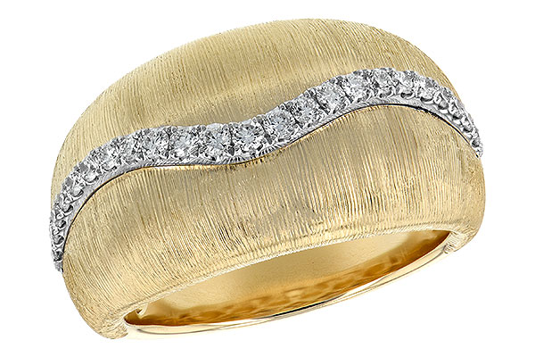 14K Two-Tone Diamond Ring