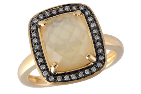 14K Yellow Gold Citrine Ring