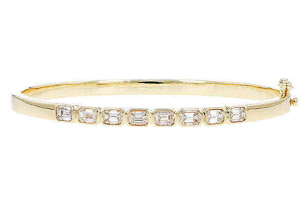 14K Yellow Gold Diamond Bracelet