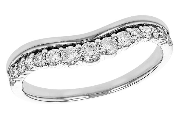 14K White Gold Diamond Ring Enhancer
