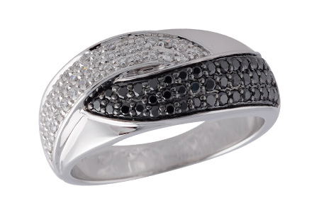 14K White Gold Diamond Anniversary Band