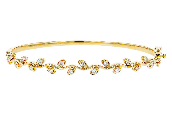14K Yellow Gold Diamond Bracelet