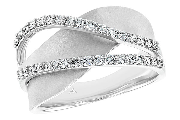 14K White Gold Diamond Anniversary Band