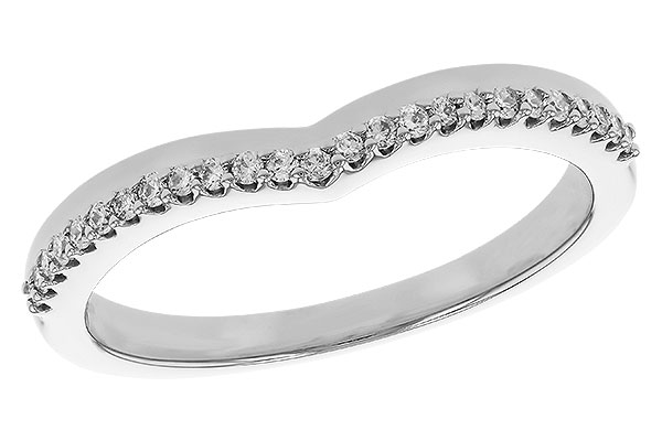 14K White Gold Diamond Ring Enhancer