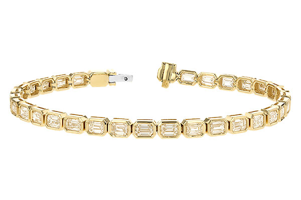 14K Yellow Gold Diamond Bracelet