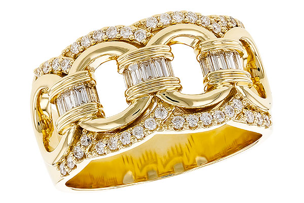14K Yellow Gold Diamond Anniversary Band