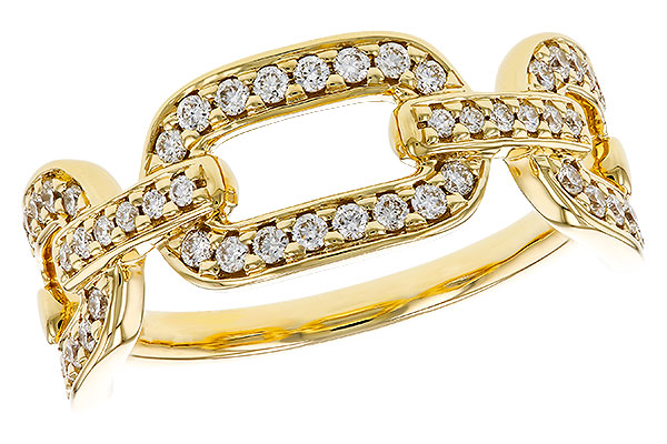 14K Yellow Gold Diamond Ring